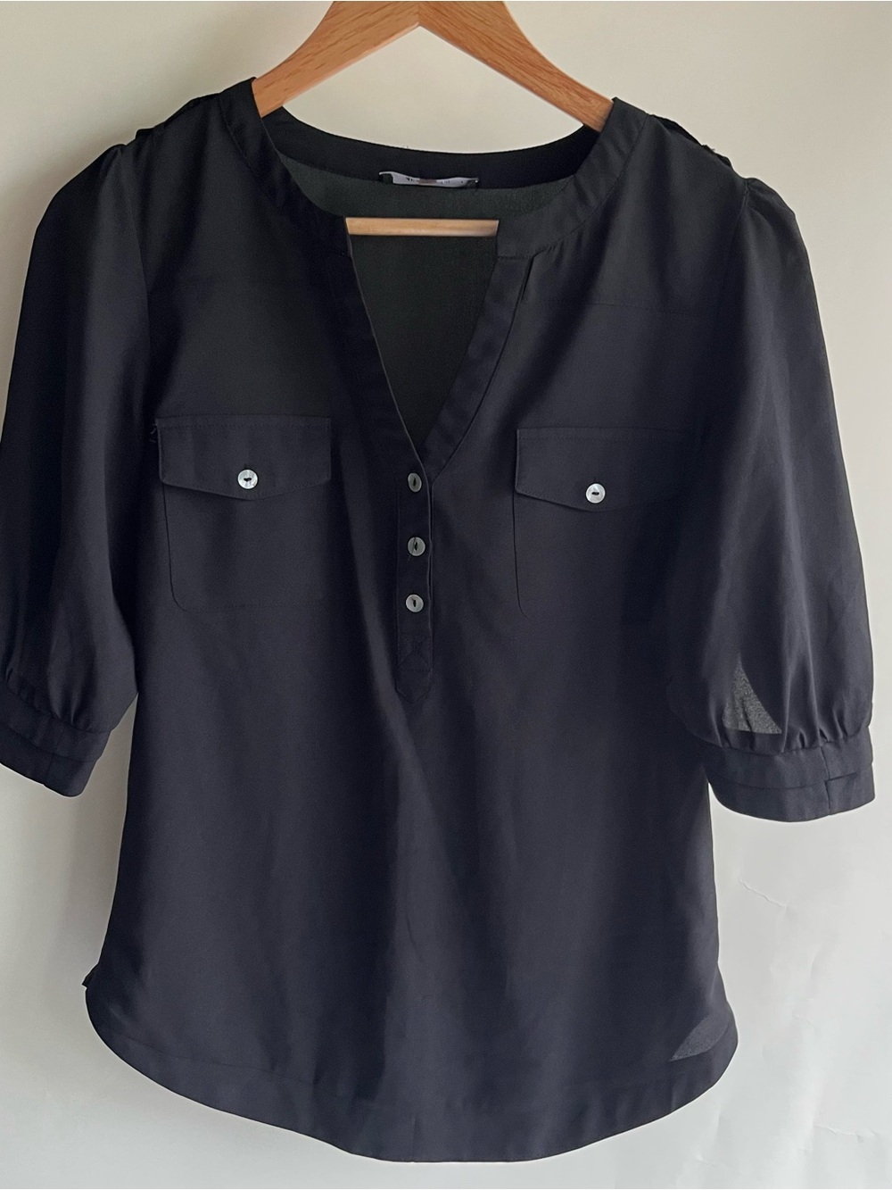 41 Hawthorn Blouse Sz Sm Short Sleeve Shirt Top Women’s EUC